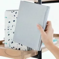 Red Living Regal Breitbride II - Akazie massiv / Metall - Akazie / Schwarz -Büromöbel Verkaufsgeschäft 1000363950 220714 055 DETAILS P000000001000363950