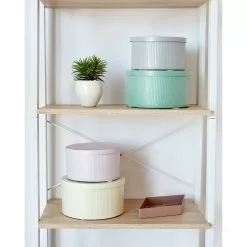 Norrwood Regal Kalahari - Stahl - Eiche Dekor / Weiß -Büromöbel Verkaufsgeschäft 1000363962 220714 045 DETAILS P000000001000363962