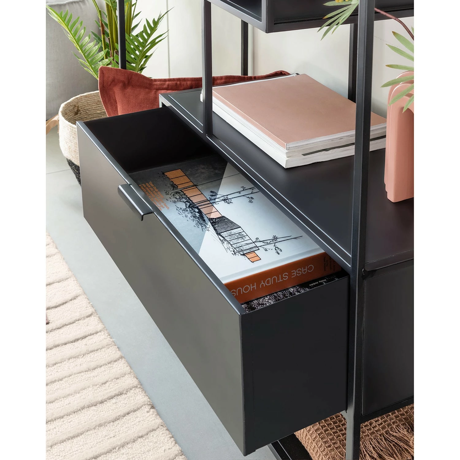 Loftscape Regal Blackrod - Metall - Schwarz 13 Loftscape Regal Blackrod - Metall - Schwarz – Bild 11