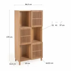 Naturoo Regal Bukama - Eiche massiv 25 Naturoo Regal Bukama - Eiche massiv -Büromöbel Verkaufsgeschäft 1000363981 220714 500 SKETCH DETAILS P000000001000363981 sketch
