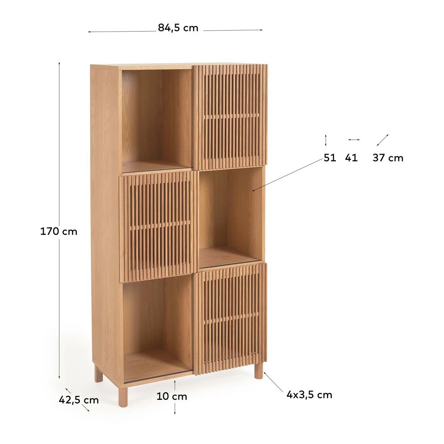 Naturoo Regal Bukama - Eiche massiv 14 Naturoo Regal Bukama - Eiche massiv – Bild 12