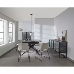 Loftscape Sideboard Tete - Glas / Metall - Schwarz 15 Loftscape Sideboard Tete - Glas / Metall - Schwarz -Büromöbel Verkaufsgeschäft 1000363985 220714 021 MOOD DETAILS P000000001000363985 mood