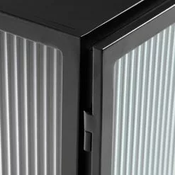 Loftscape Sideboard Tete - Glas / Metall - Schwarz 20 Loftscape Sideboard Tete - Glas / Metall - Schwarz -Büromöbel Verkaufsgeschäft 1000363985 220714 040 DETAILS P000000001000363985