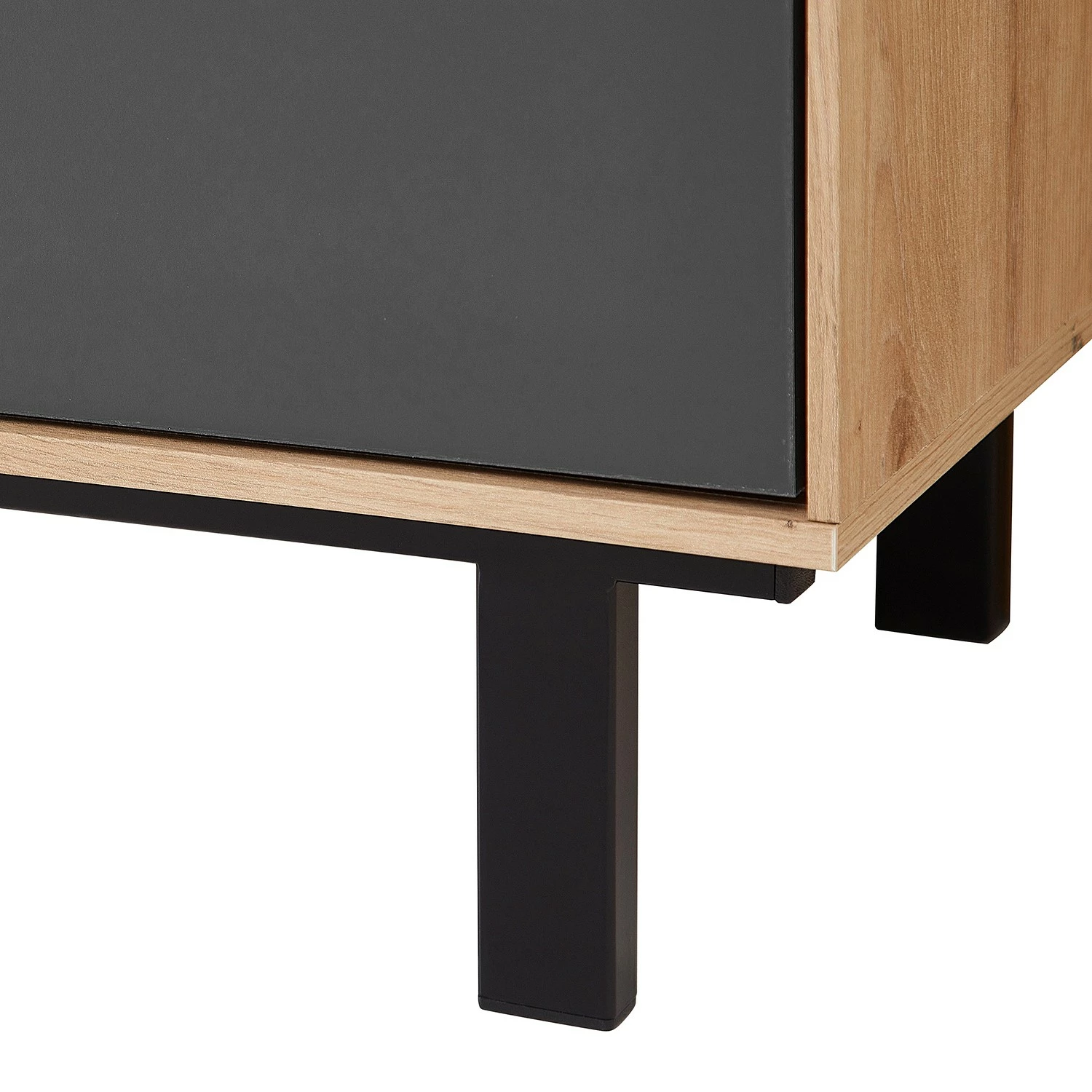 Fashion For Home Sideboard Leox - Inkl. Beleuchtung - Graphit / Eiche Artisan Dekor 7 Fashion For Home Sideboard Leox - Inkl. Beleuchtung - Graphit / Eiche Artisan Dekor – Bild 5