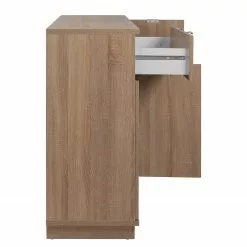 Loftscape Sideboard Alcester I - Eiche Sonoma Dekor -Büromöbel Verkaufsgeschäft 1000366175 220816 045 DETAILS P000000001000366175