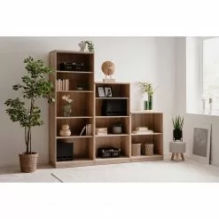 Loftscape Regal Alcester - Eiche Sonoma Dekor - Höhe: 140 cm -Büromöbel Verkaufsgeschäft 1000366182 220816 021 MOOD DETAILS P000000001000366182 mood