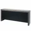 Temahome Sideboard Kobe II - Schwarz / Beton Dekor -Büromöbel Verkaufsgeschäft 1000366639 220906 010 IMAGE P000000001000366639