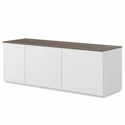 Temahome Sideboard Join VI - Weiß / Nussbaum