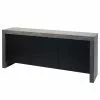 Temahome Sideboard Kobe I - Schwarz / Beton Dekor -Büromöbel Verkaufsgeschäft 1000366655 220906 010 IMAGE P000000001000366655