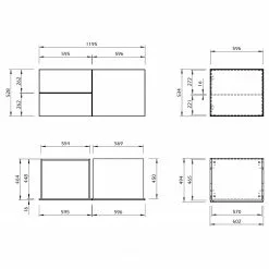 Temahome Sideboard Join IX - Weiß -Büromöbel Verkaufsgeschäft 1000366666 220906 501 SKETCH DETAILS P000000001000366666 sketch