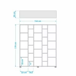 Schildmeyer Regal Danu II - Eiche Panama Dekor 7 Schildmeyer Regal Danu II - Eiche Panama Dekor -Büromöbel Verkaufsgeschäft 8000009297 191023 08592400069 SKETCH DETAILS P000000008000009297 sketch