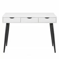 Mørteens Schreibtisch Dingus - Weiß / Schwarz -Büromöbel Verkaufsgeschäft actona 02 11 2017 buero 5006736