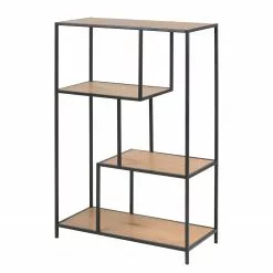 Red Living Regal Coogee I - Eiche Dekor / Schwarz - Höhe: 114 cm