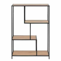 Red Living Regal Coogee I - Eiche Dekor / Schwarz - Höhe: 114 cm 14 Red Living Regal Coogee I - Eiche Dekor / Schwarz - Höhe: 114 cm -Büromöbel Verkaufsgeschäft actona 02 11 2017 wohnen 114 cm 5006844