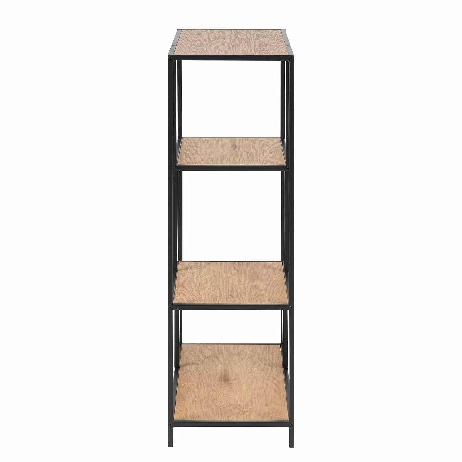 Red Living Regal Coogee I - Eiche Dekor / Schwarz - Höhe: 114 cm 9 Red Living Regal Coogee I - Eiche Dekor / Schwarz - Höhe: 114 cm – Bild 7