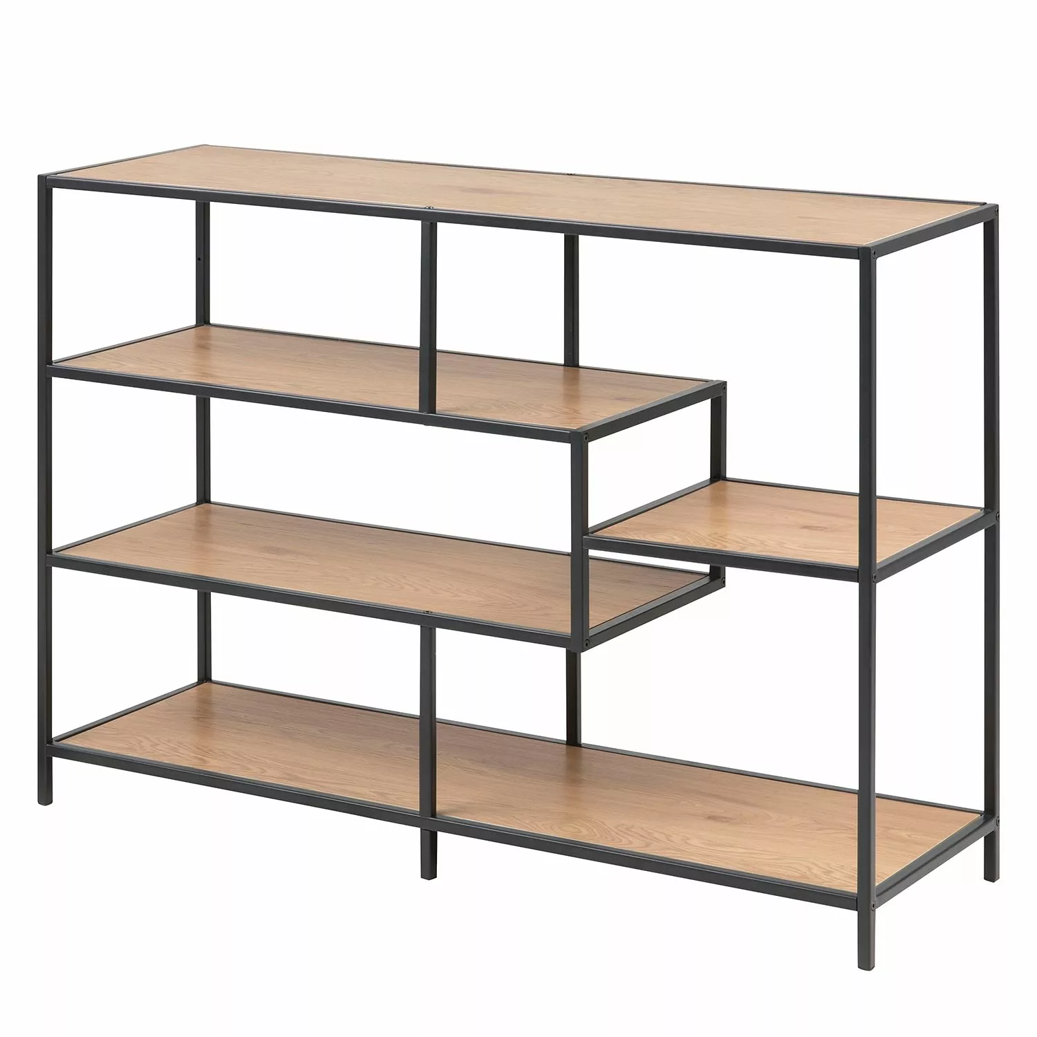 Red Living Regal Coogee II - Eiche Dekor / Schwarz 3 Red Living Regal Coogee II - Eiche Dekor / Schwarz