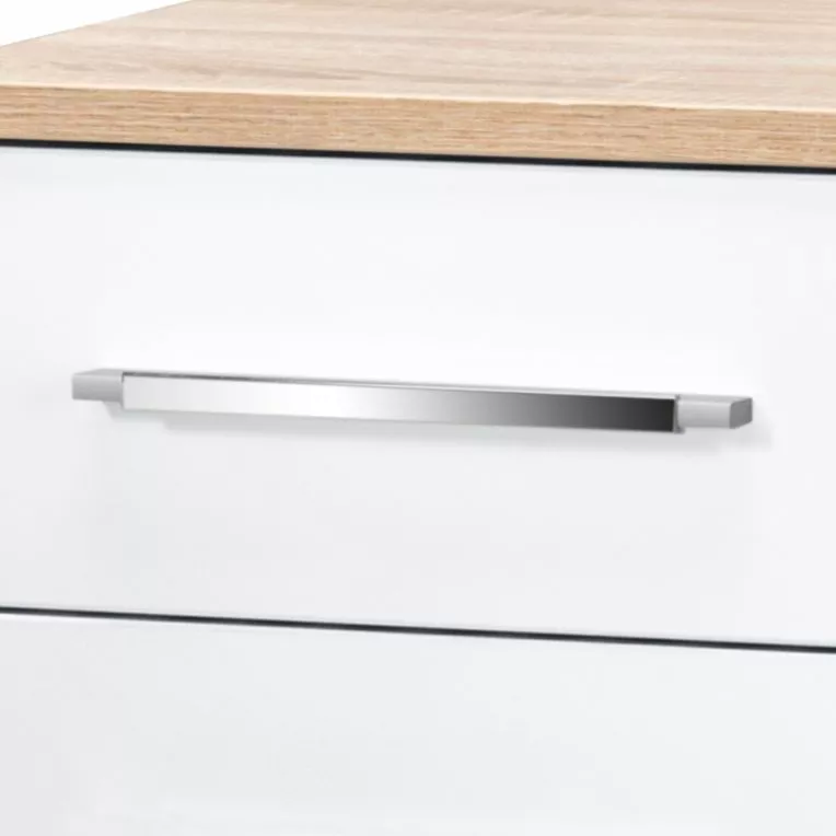 Aktenregal Merit - Eiche Sonoma Dekor / Hochglanz Weiß 6 Aktenregal Merit - Eiche Sonoma Dekor / Hochglanz Weiß – Bild 4