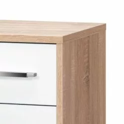 Aktenregal Merit - Eiche Sonoma Dekor / Hochglanz Weiß 11 Aktenregal Merit - Eiche Sonoma Dekor / Hochglanz Weiß -Büromöbel Verkaufsgeschäft aktenregal merit eiche sonoma dekor hochglanz weiss 347593