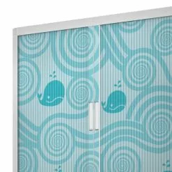 EasyOffice by Paperflow Rollladenschrank easyOffice Enfants VIII - Mehrfarbig - Höhe: 204 cm -Büromöbel Verkaufsgeschäft aktenschrank easyoffice enfants i 204 cm 1893170