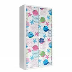 EasyOffice by Paperflow Rollladenschrank easyOffice Enfants V - Mehrfarbig -Büromöbel Verkaufsgeschäft aktenschrank easyoffice enfants v 1887754