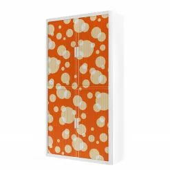 EasyOffice by Paperflow Rollladenschrank easyOffice - Graphique III - Orange - Höhe: 204 cm