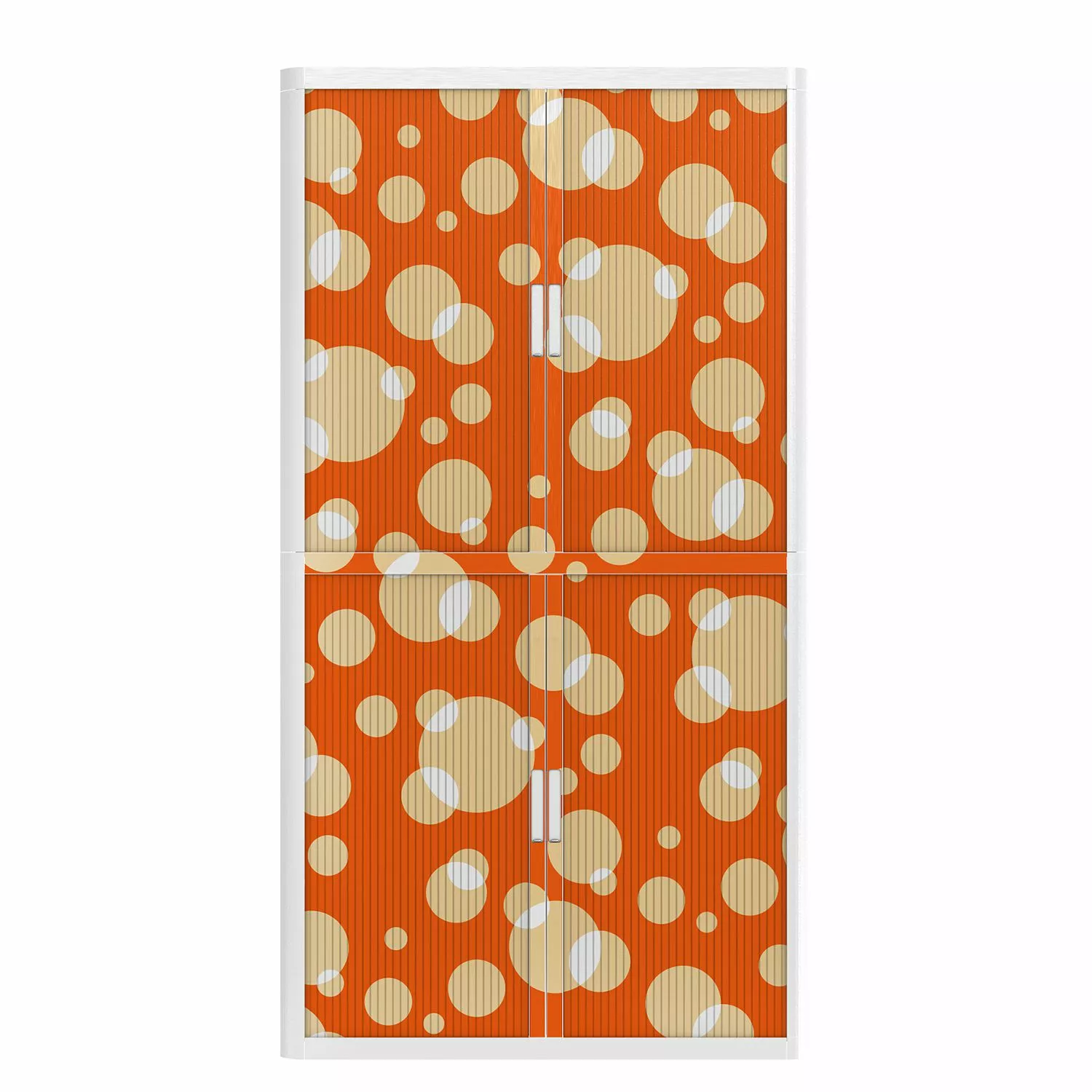 EasyOffice by Paperflow Rollladenschrank easyOffice - Graphique III - Orange - Höhe: 204 cm 4 EasyOffice by Paperflow Rollladenschrank easyOffice - Graphique III - Orange - Höhe: 204 cm – Bild 2