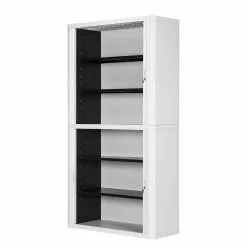 EasyOffice by Paperflow Rollladenschrank easyOffice - Papier Peints VIII - Höhe: 204 cm -Büromöbel Verkaufsgeschäft aktenschrank easyoffice ii weiss schwarz 204 cm 2865498 22