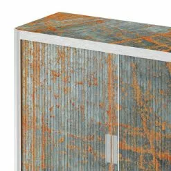 EasyOffice by Paperflow Aktenschrank easyOffice Matieres - Grau / Braun -Büromöbel Verkaufsgeschäft aktenschrank easyoffice matieres 1891994