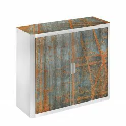 EasyOffice by Paperflow Aktenschrank easyOffice Matieres - Grau / Braun -Büromöbel Verkaufsgeschäft aktenschrank easyoffice matieres 1892002