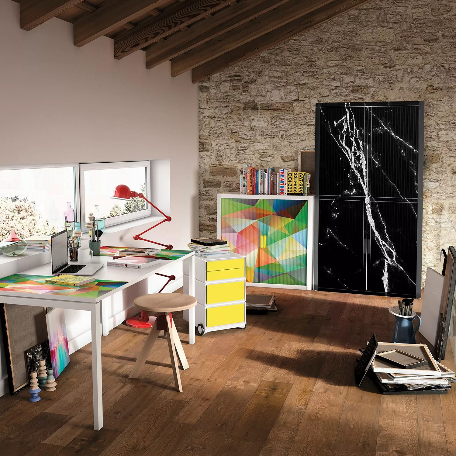 EasyOffice by Paperflow Aktenschrank easyOffice Matieres VI - Schwarz 6 EasyOffice by Paperflow Aktenschrank easyOffice Matieres VI - Schwarz – Bild 4