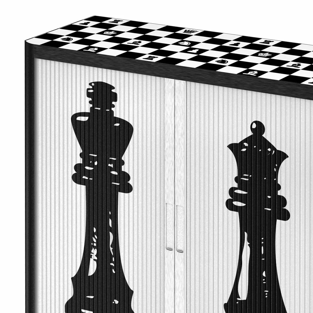 EasyOffice by Paperflow Aktenschrank easyOffice - Noire et Blanc IV - Schwarz / Weiß 7 EasyOffice by Paperflow Aktenschrank easyOffice - Noire et Blanc IV - Schwarz / Weiß – Bild 5