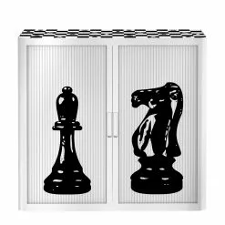 EasyOffice by Paperflow Aktenschrank easyOffice - Noire et Blanc VIII - Schwarz / Weiß -Büromöbel Verkaufsgeschäft aktenschrank easyoffice noire et blanc viii 1890190