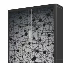 EasyOffice by Paperflow Aktenschrank easyOffice Noire et Blanc I - Schwarz / Weiß - Höhe: 204 cm -Büromöbel Verkaufsgeschäft aktenschrank easyoffice nore et blanc i 204 cm 1851510