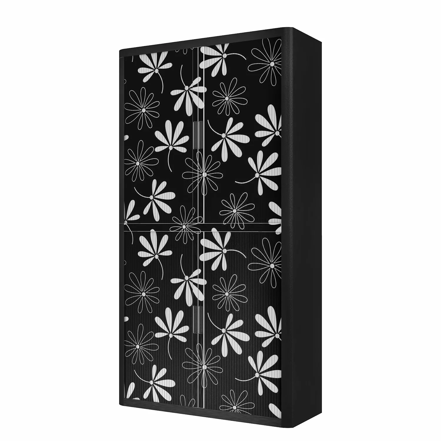 EasyOffice by Paperflow Aktenschrank easyOffice - Noire et Blanc II - Schwarz / Weiß - Höhe: 204 cm 3 EasyOffice by Paperflow Aktenschrank easyOffice - Noire et Blanc II - Schwarz / Weiß - Höhe: 204 cm