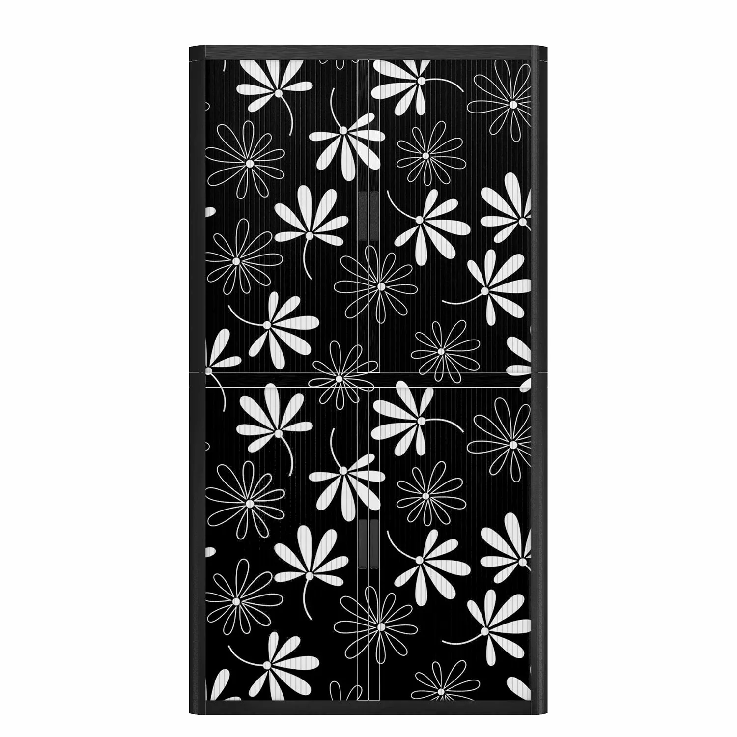 EasyOffice by Paperflow Aktenschrank easyOffice - Noire et Blanc II - Schwarz / Weiß - Höhe: 204 cm 4 EasyOffice by Paperflow Aktenschrank easyOffice - Noire et Blanc II - Schwarz / Weiß - Höhe: 204 cm – Bild 2