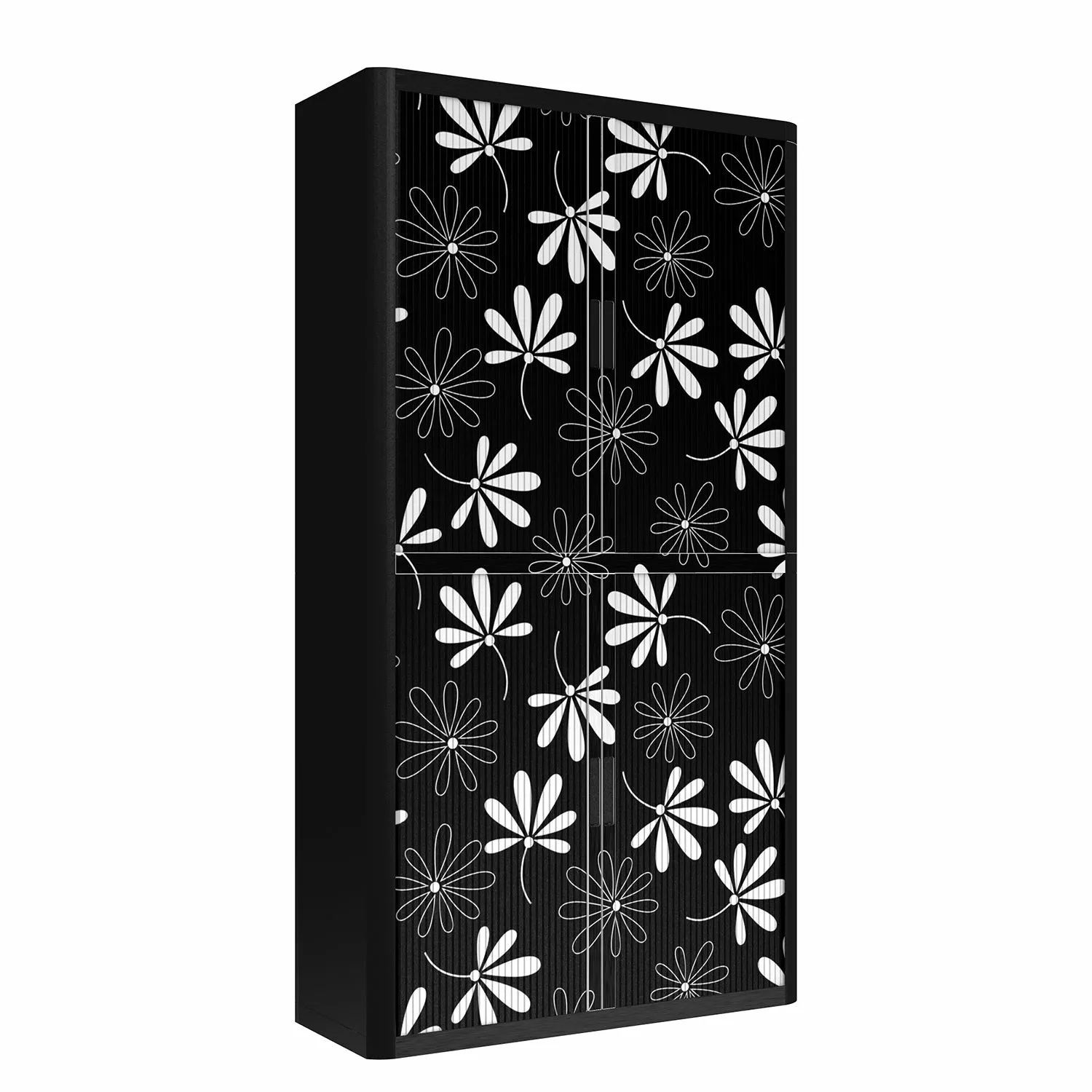 EasyOffice by Paperflow Aktenschrank easyOffice - Noire et Blanc II - Schwarz / Weiß - Höhe: 204 cm 5 EasyOffice by Paperflow Aktenschrank easyOffice - Noire et Blanc II - Schwarz / Weiß - Höhe: 204 cm – Bild 3