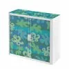 EasyOffice by Paperflow Rollladenschrank easyOffice - Papier Peints III - Blau / Grün - Höhe: 104 cm -Büromöbel Verkaufsgeschäft aktenschrank easyoffice papier peints iii 104 cm 1892854