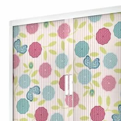 EasyOffice by Paperflow Rollladenschrank easyOffice - Papier Peints IV - Mehrfarbig - Höhe: 204 cm -Büromöbel Verkaufsgeschäft aktenschrank easyoffice papier peints iv 204 cm 1893326