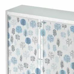 EasyOffice by Paperflow Rollladenschrank easyOffice - Papier Peints IX - Höhe: 104 cm -Büromöbel Verkaufsgeschäft aktenschrank easyoffice papier peints ix 104 cm 1892126
