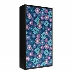 EasyOffice by Paperflow Rollladenschrank easyOffice - Papier Peints XII - Dunkelblau -Büromöbel Verkaufsgeschäft aktenschrank easyoffice papier peints xii 1887522