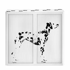 EasyOffice by Paperflow Rollladenschrank easyOffice - Pop Art Dalmatian - Schwarz / Weiß 11 EasyOffice by Paperflow Rollladenschrank easyOffice - Pop Art Dalmatian - Schwarz / Weiß -Büromöbel Verkaufsgeschäft aktenschrank easyoffice pop art dalmatian 1887690