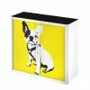 EasyOffice by Paperflow Rollladenschrank easyOffice Pop Art Dog - Weiß / Gelb -Büromöbel Verkaufsgeschäft aktenschrank easyoffice pop art dog weiss gelb 1956338
