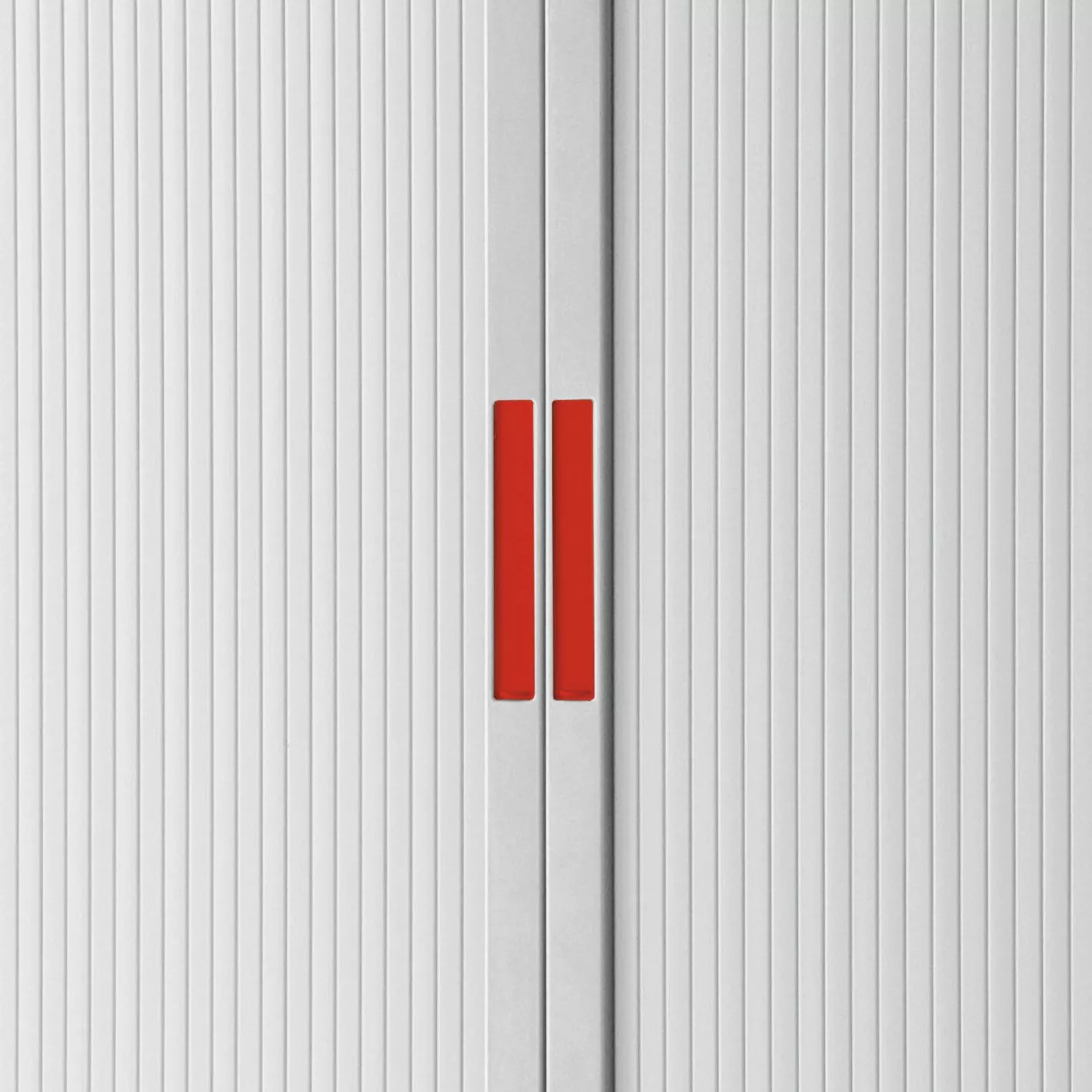 EasyOffice by Paperflow Aktenschrank easyOffice II - Weiß / Rot - Höhe: 204 cm 4 EasyOffice by Paperflow Aktenschrank easyOffice II - Weiß / Rot - Höhe: 204 cm – Bild 2