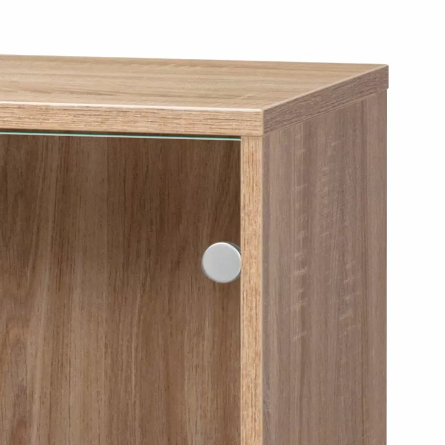 Aktenschrank Merit II - Eiche Sonoma Dekor / Klarglas 7 Aktenschrank Merit II - Eiche Sonoma Dekor / Klarglas – Bild 5