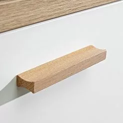 Germania Aktenschrank Neston II - Matt Weiß / Eiche Sanremo Dekor -Büromöbel Verkaufsgeschäft aktenschrank neston ii eiche sanremo dekor weiss 1080214