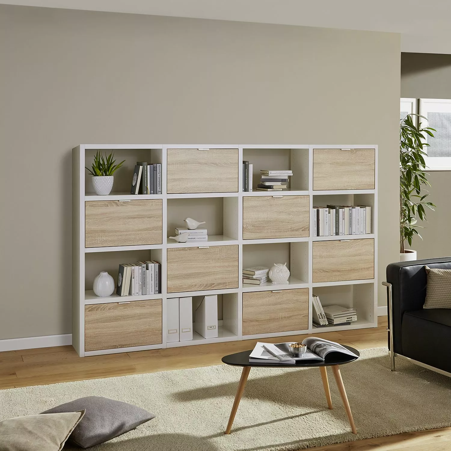 Fredriks Anbauregal Concept II - Hochglanz Weiß 6 Fredriks Anbauregal Concept II - Hochglanz Weiß – Bild 4