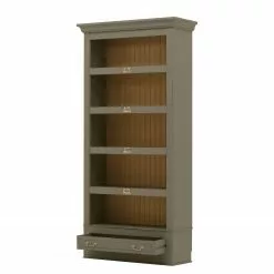 Maison Belfort Bücherregal Azjana II - Granit / Pinie Honig