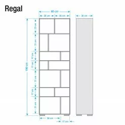 Ars Natura Bücherregal Trangle - Sheesham Massiv -Büromöbel Verkaufsgeschäft buecherregal trangle sheesham massiv 4798644