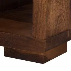 Ars Natura Bücherregal Trangle - Sheesham Massiv -Büromöbel Verkaufsgeschäft buecherregal trangle sheesham massiv 702690