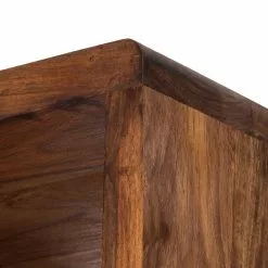 Ars Natura Bücherregal Trangle - Sheesham Massiv -Büromöbel Verkaufsgeschäft buecherregal trangle sheesham massiv 702694